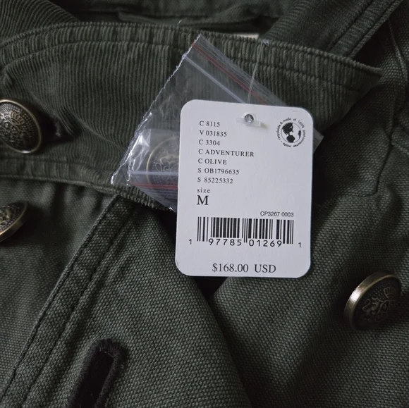 FREE PEOPLE Viva Surplus Jacket NWT - Picture 5 of 8